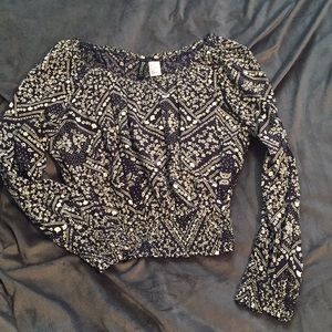 H&M off the shoulder top